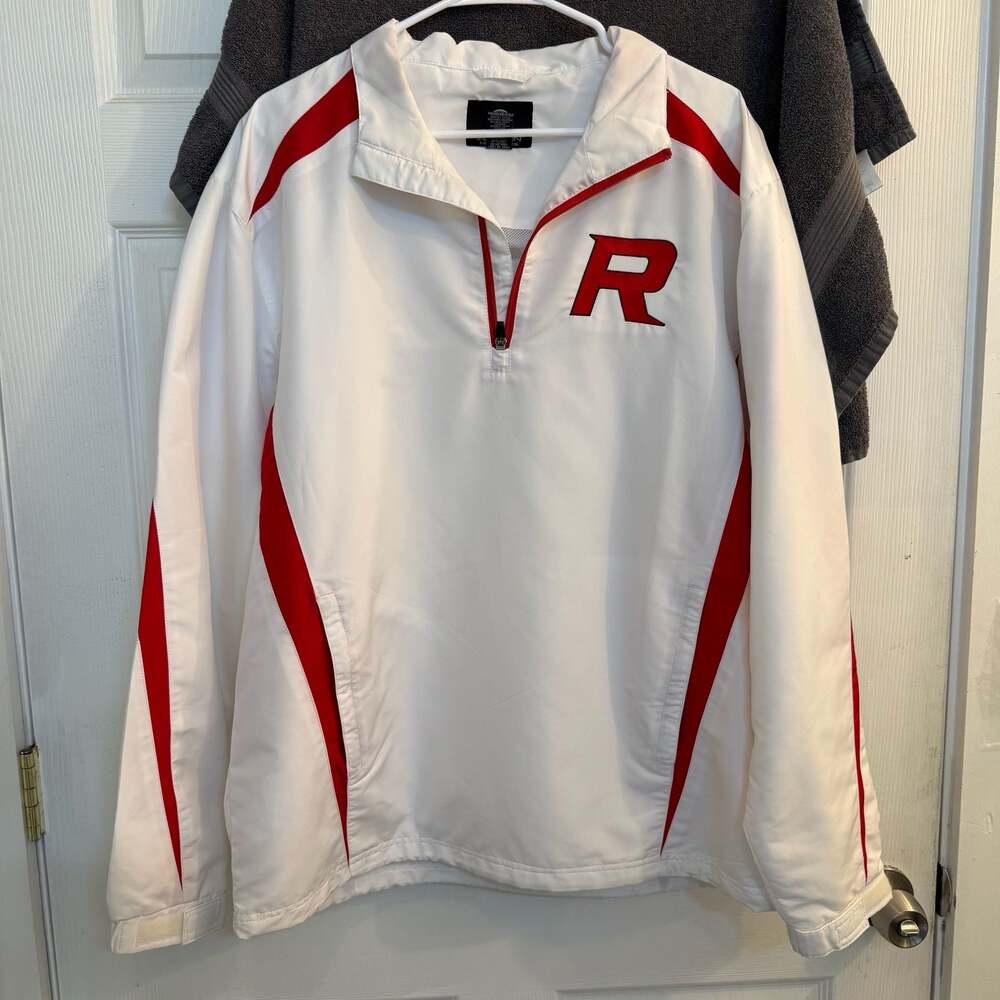 Rossville Hornets High School Team Spirit Quarter-Zip Pullover Jacket Men’s Med